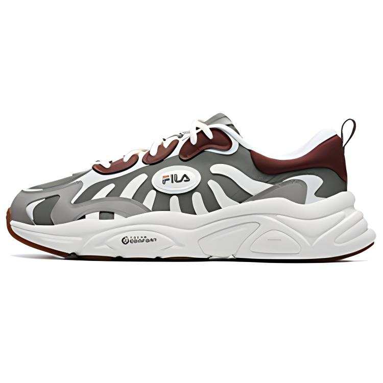 FILA Keppler Mesh Low top Casual Shoes Men's Gray Brown