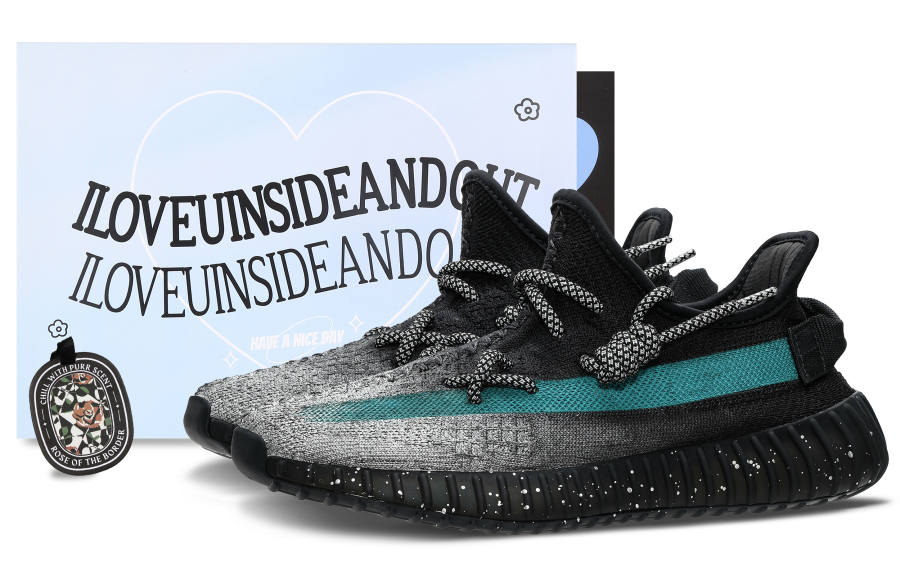 Adidas Originals Yeezy Boost 350 V2 Blue Heretic Slip Resistant, Abrasion Resistant, Lightweight