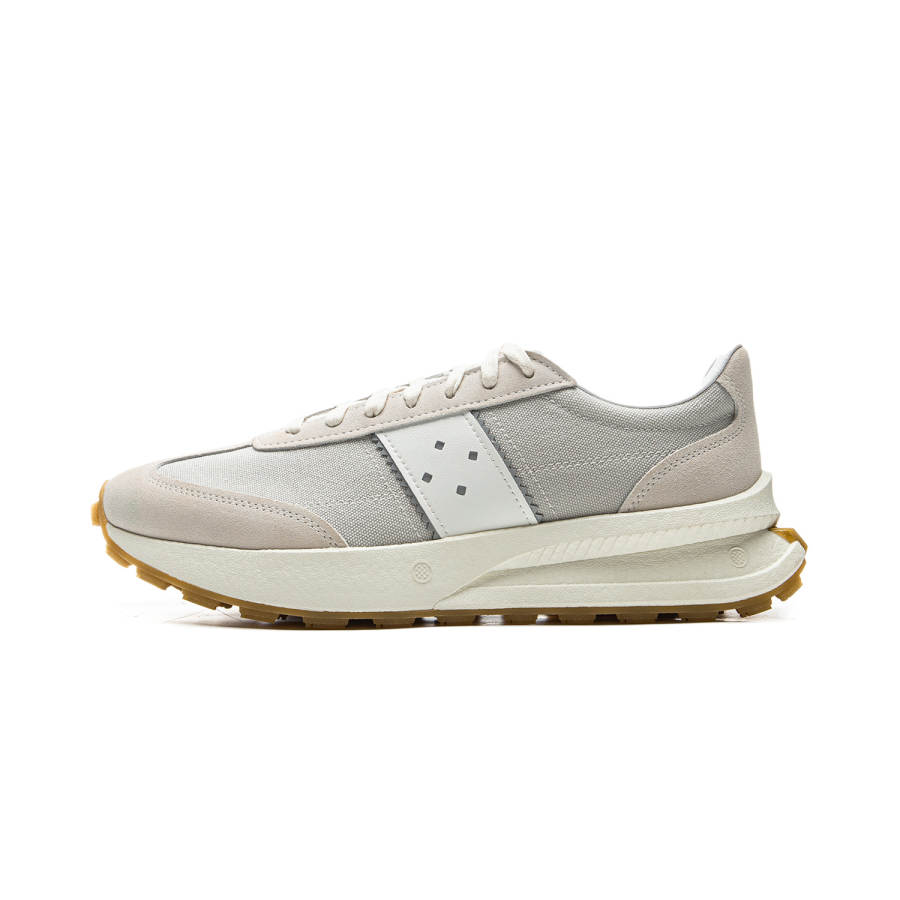 Li-Ning Li Ning Mid top Casual Shoes Unisex Ecru