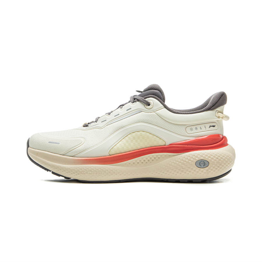 Li-Ning Li Ning SOFT PLUS 2 Cushioning Slip Resistant Abrasion Resistant Height Increasing Low top Casual Shoes Women's