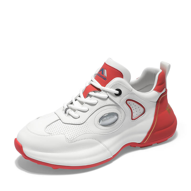KOLUMB Low top Casual Shoes Men's White Red