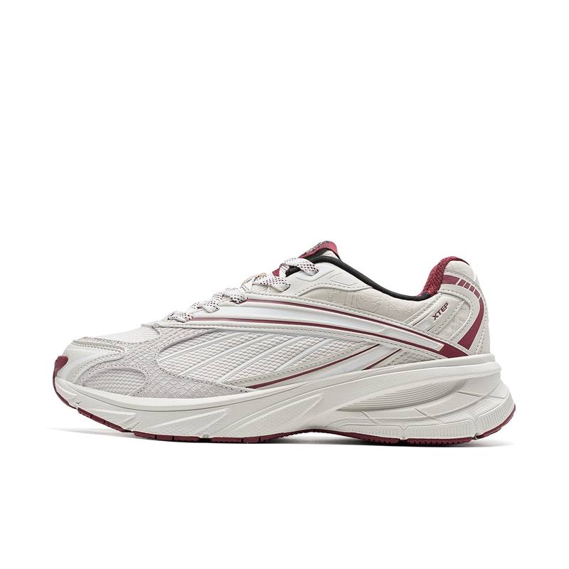 XTEP Basque Little Basque Lightweight Low top Casual Shoes Men's Persimmon And Peanut