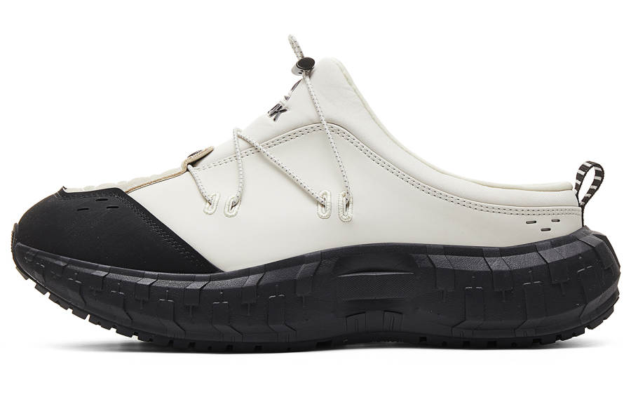 PEAK State Pole Anti Slip And Wear Resistant Height Increasing Low top Casual Shoes Men's White Black