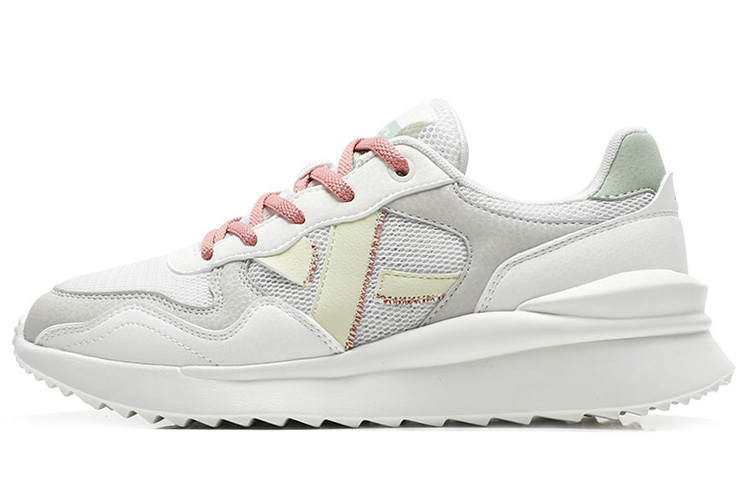 XTEP Casual Shoes Women's Low Top Sail White/Light Heather Gray