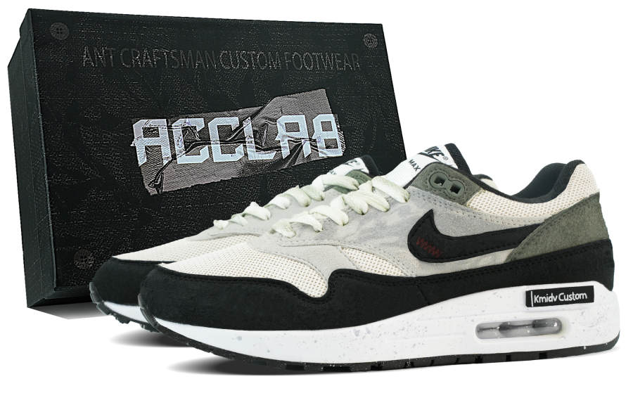 Nike Nike Air Max 1 Slip Resistant Abrasion Resistant Slip Resistant Abrasion Resistant Low top Casual Shoes Men's