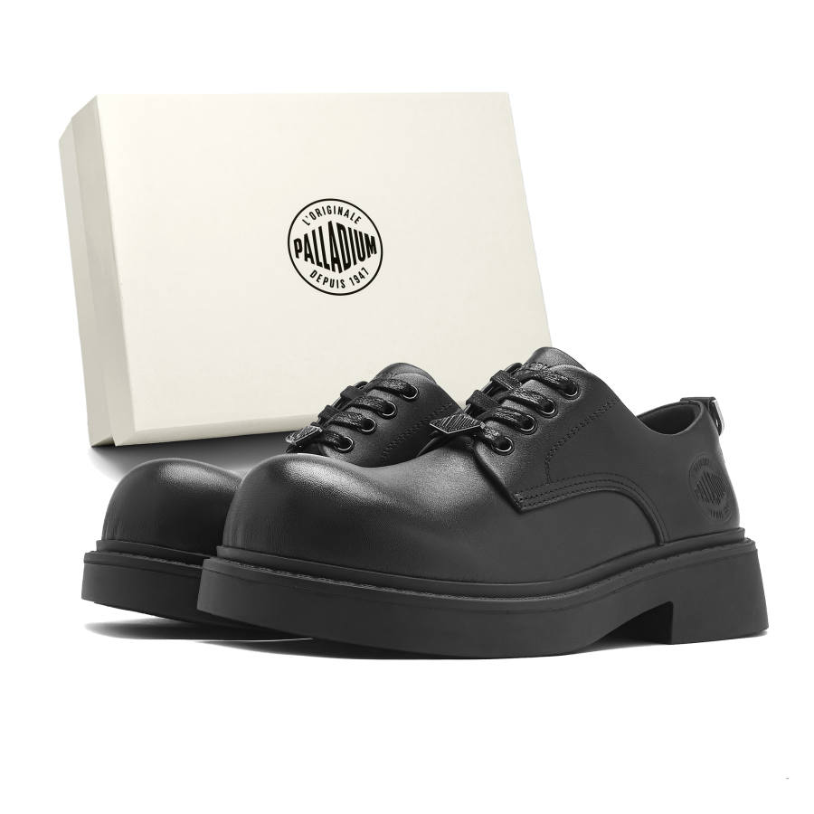 Palladium Palladium Combat Boots Men's Low Top Black, White