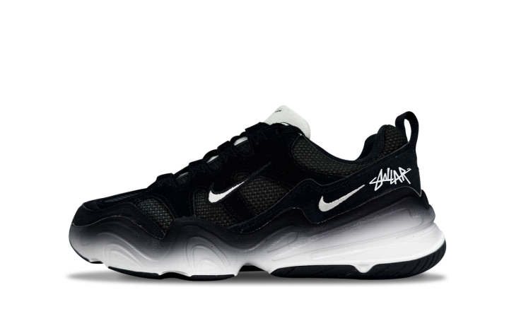 Nike Nike Tech Hera Low top Casual Shoes Unisex Black White