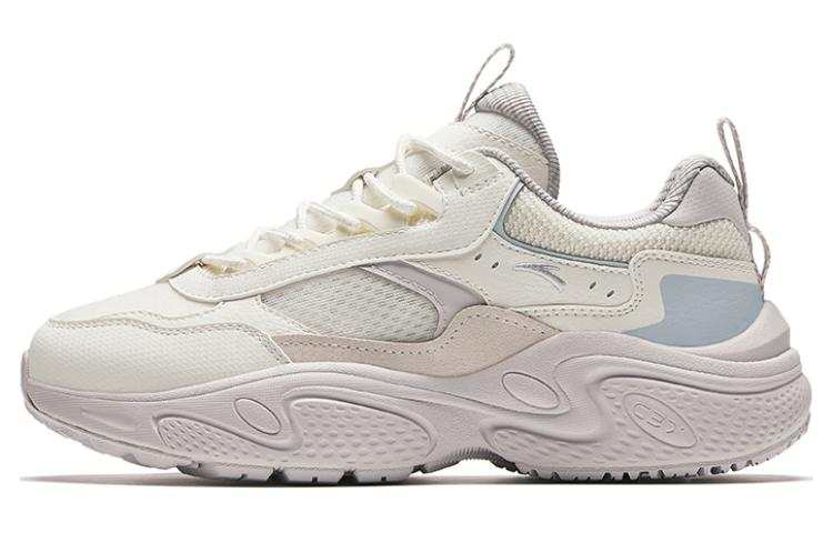 Anta Starlight Comfortable Cushioning Slip Resistant Abrasion Resistant Height Increasing Low top Casual Shoes Women's
