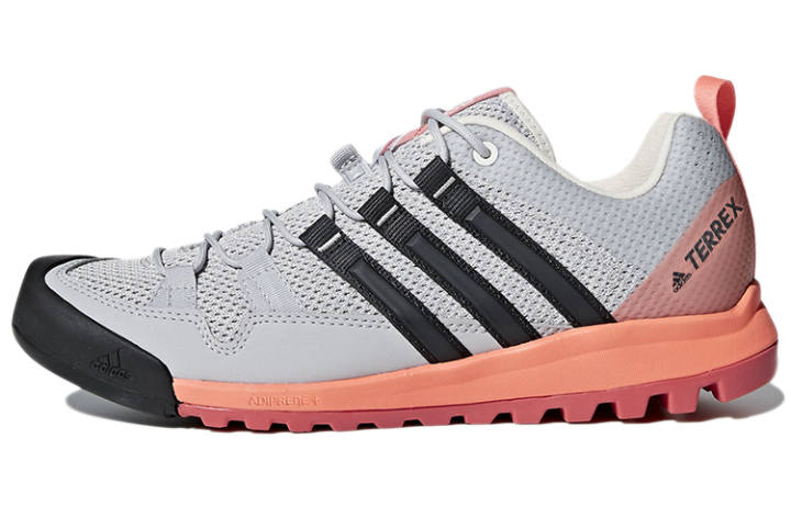Adidas Adidas Terrex Solo 'Grey Black Orange' Women's