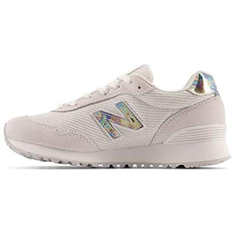 New Balance New Balance NB 515 Fashion Trend Low top Casual Shoes Women's Gray White