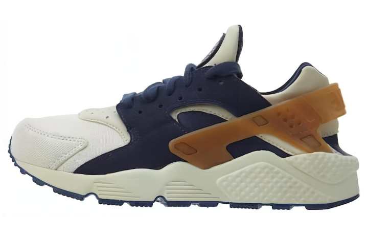 Nike Nike Air Huarache Run Prm Sail Mid Navy Al Brown Purple Pink