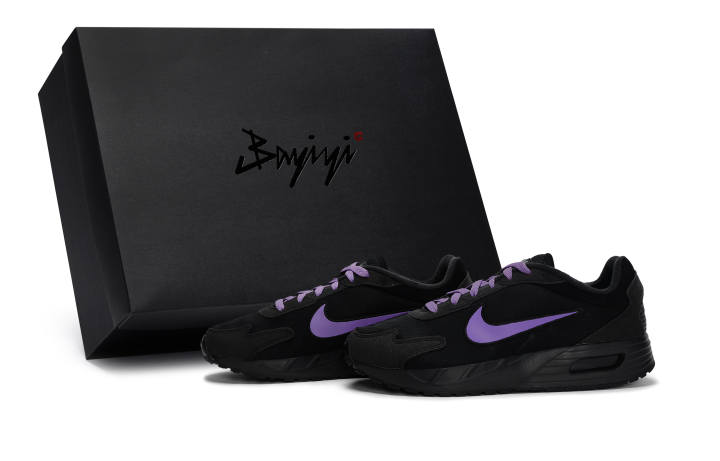 Nike Nike Air Max Solo 811 Manufacturing, Secret Purple, Special Shoe Box Slip Resistant, Abrasion Resistant, Breathable