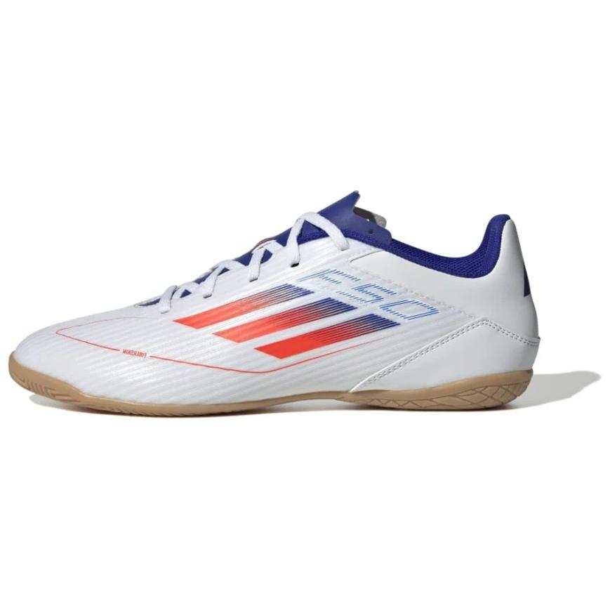 Adidas Adidas F50 Slip Resistant Abrasion Resistant Soccer Shoes Unisex White Red