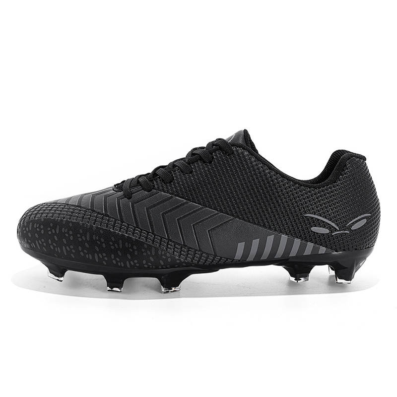 BIANSULONG FG Firm Ground Soft Ground, Indoor Soccer Shoes Unisex Black