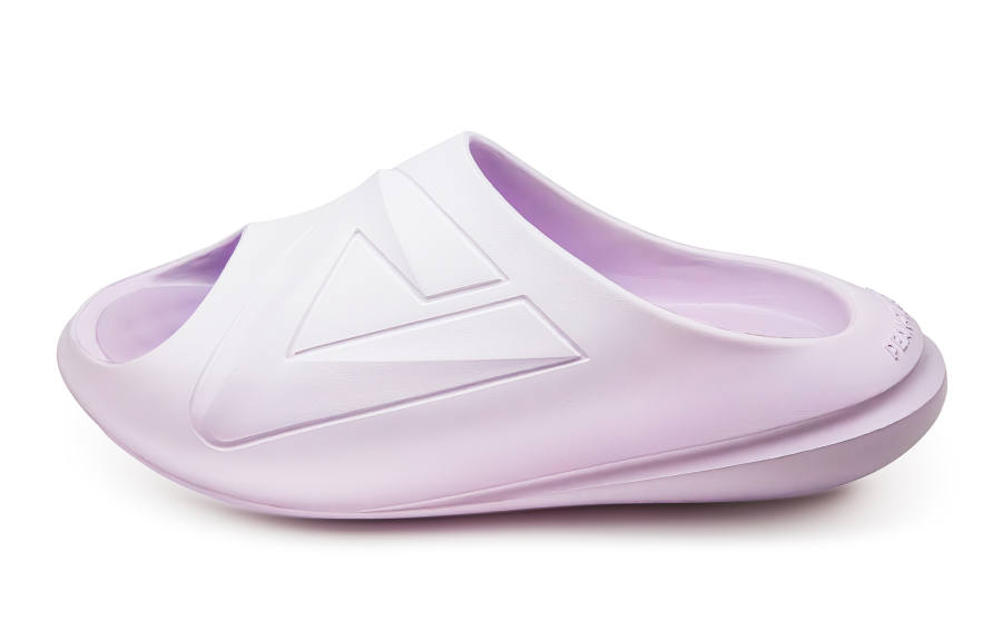 PEAK Taichi Chubby Slippers Slide Slippers Unisex Light Snow Purple