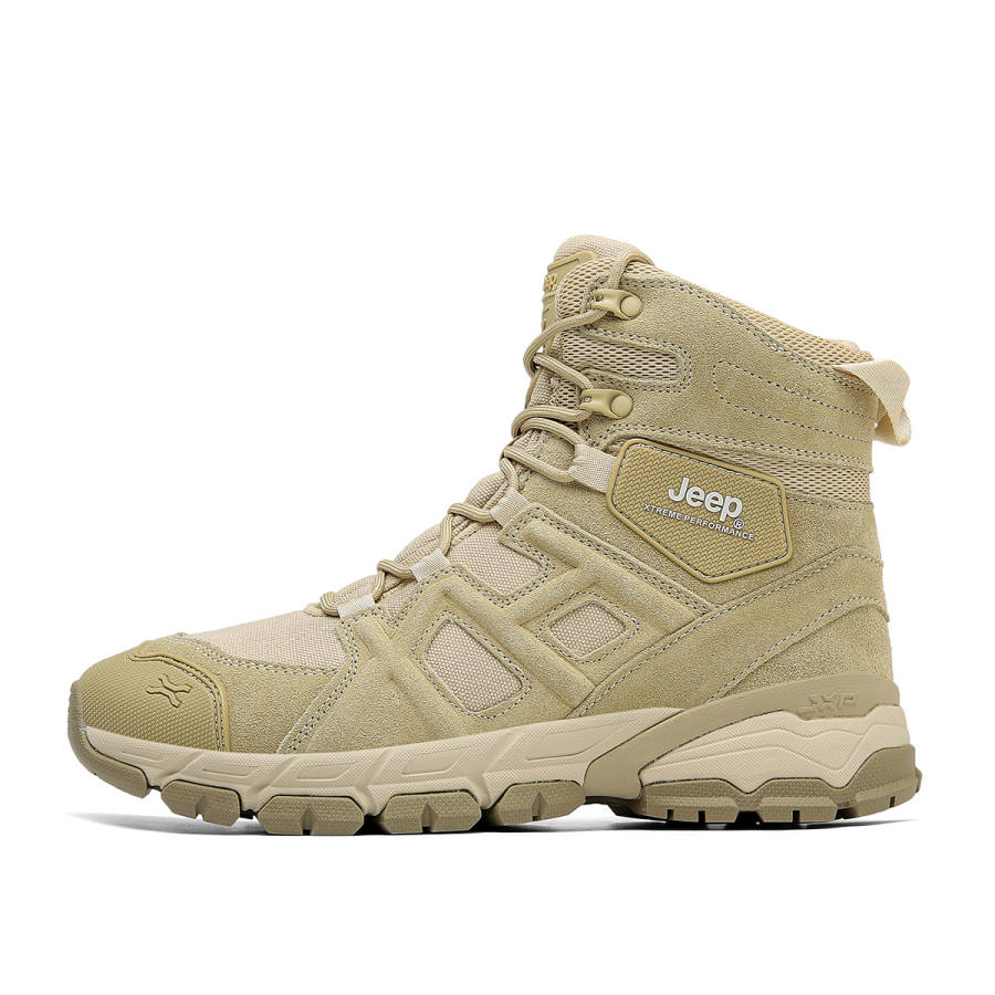 Jeep Jeep Combat Boots Unisex Sand