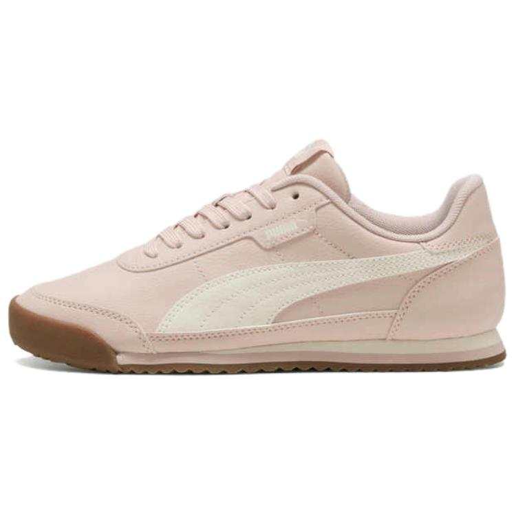 PUMA Turino 2 Artificial Leather Cushioning Abrasion Resistant Lightweight Low top Casual Shoes Women's Light Pink