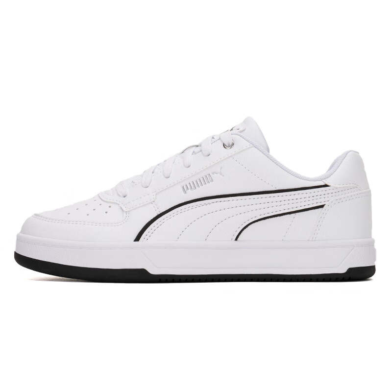 PUMA Caven 2.0 Abrasion Resistant Abrasion Resistant Low top Skateboard Shoes Unisex Gray Black