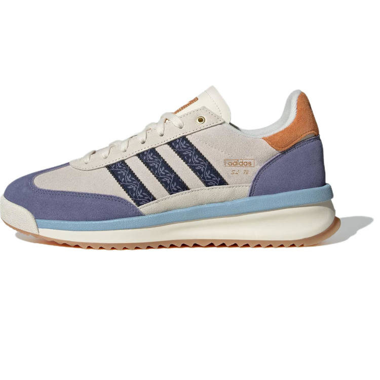 Adidas Originals SL72 Adidas Originals Rtn 'Cream Night Indigo Floral'