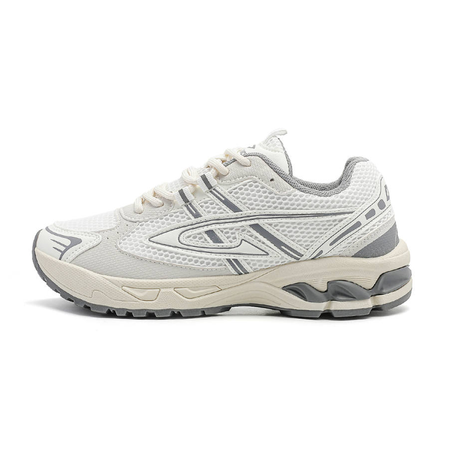 DEERWAY Low top Casual Shoes Women's Beige Gray