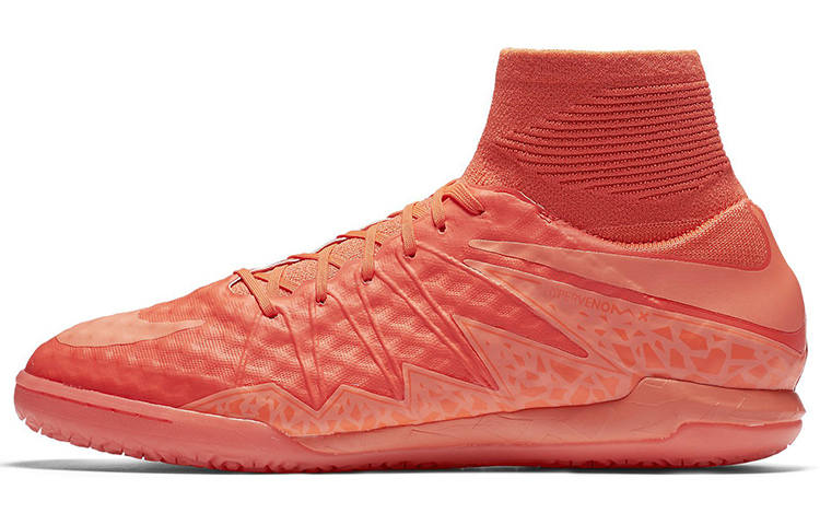 Nike Nike HypervenomX Phantom IC/IN Cushioning Slip Resistant Abrasion Resistant Soccer Shoes Men's Orange
