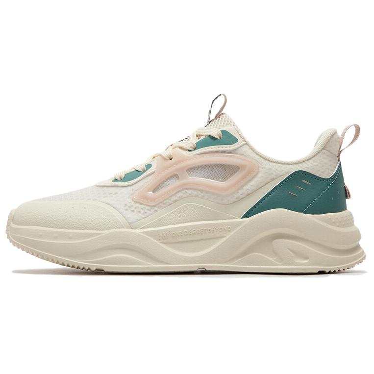 361° Abrasion Resistant Slip Resistant Low top Casual Shoes Women's Beige Green