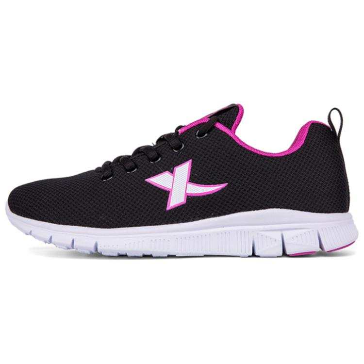 XTEP Casual Shoes Women's Low Top Black Red