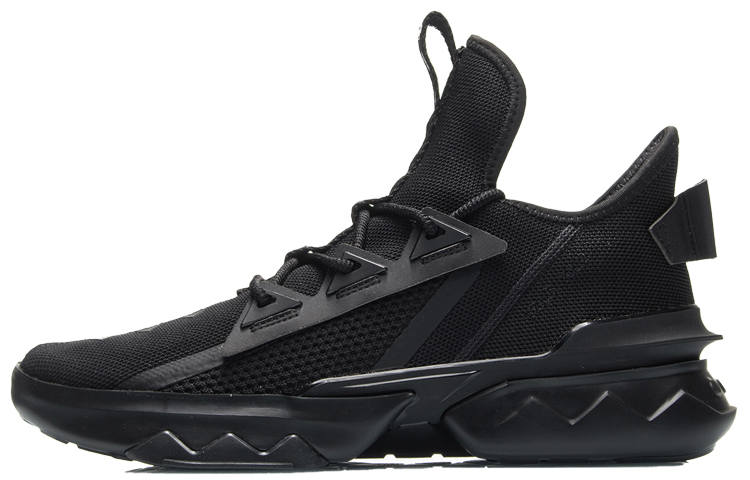 Li-Ning Li Ning Slip Resistant Abrasion Resistant Slip Resistant Abrasion Resistant Low top Sports Casual Shoes Men's Black