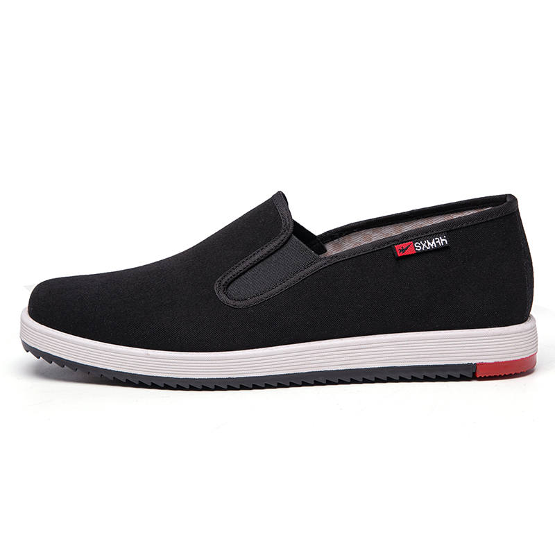 DOUBLE STAR 88 Abrasion Resistant Lightweight Wear resistant And Lightweight Low top Casual Shoes Men's Black