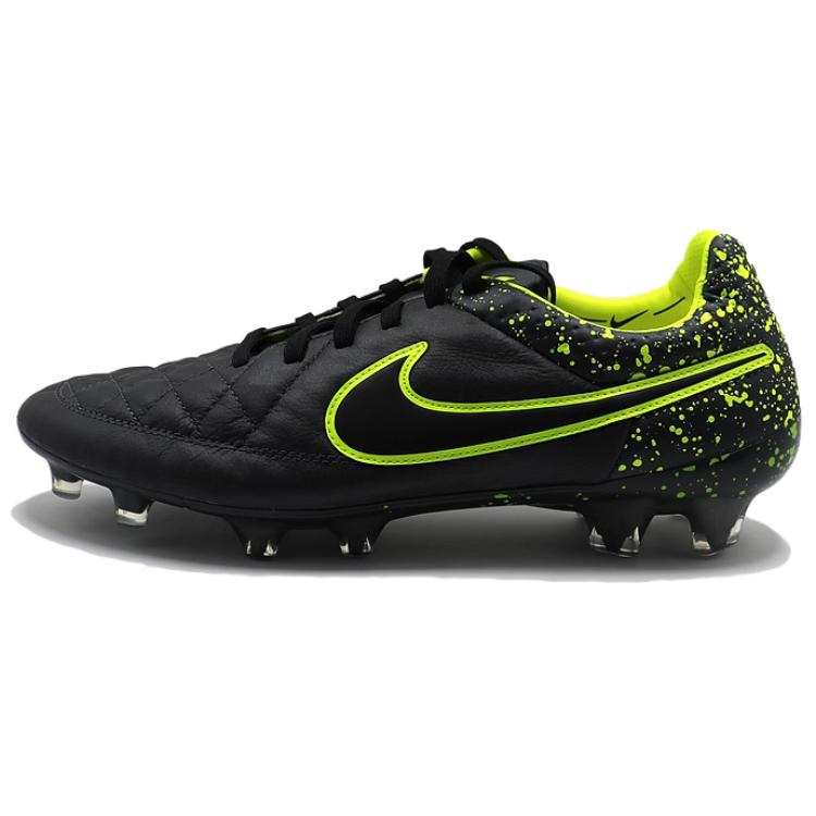 Nike Nike Tiempo Legend 5 Soccer Shoes Men's Low Top Electric Glow Flint Stones Ink Splatter