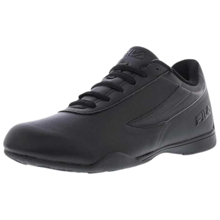 FILA Abrasion Resistant Lightweight Wear resistant And Lightweight Low top Casual Shoes Women's Black