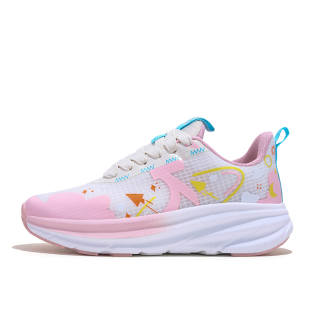 KVIV Paper Plane Cushioning Lightweight Breathable Low top Casual Shoes Women's Pink