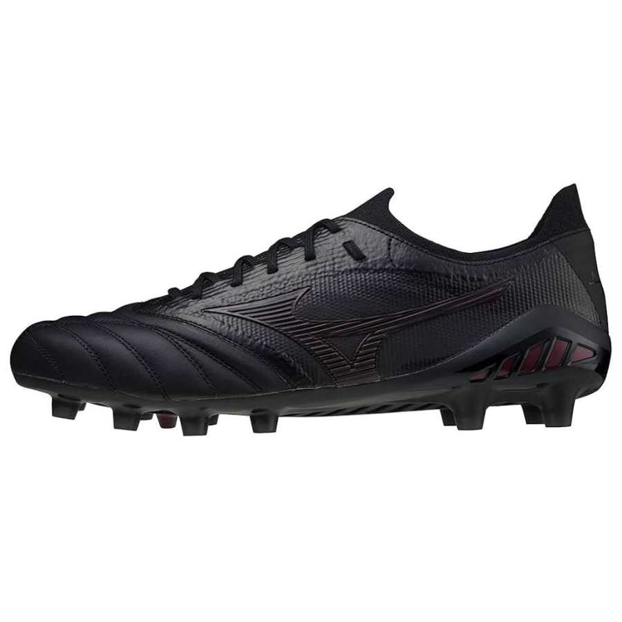 Mizuno Slip Resistant Abrasion Resistant Soccer Shoes Men's Black