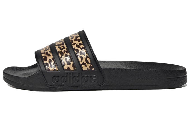 Adidas Adilette Hirocoledge x Adilette Wmns Adidas Shower Slide 'Takahashi Hiroko - Black Leopard' Women's