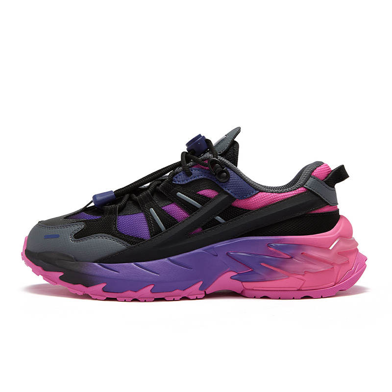 FILA FUSION COMET Xingji Shoes Low top Casual Shoes Women's Black Pink