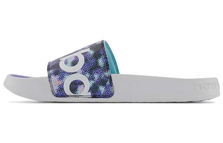 New Balance New Balance 200 Slide 'White Vibrant Violet'