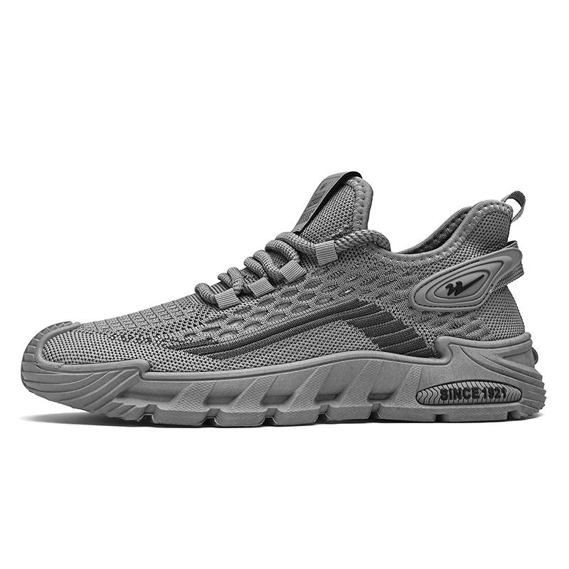 Binary Binary Lightweight Anti Slip Low top Casual Shoes Men's Gray