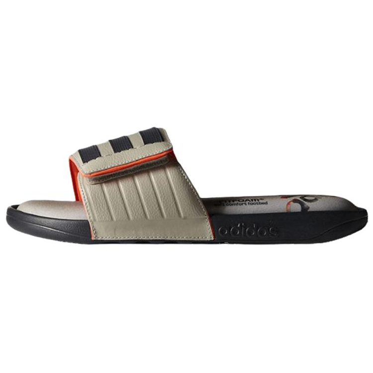 Adidas Adidas Adilette Comfort Slides Slip Resistant Abrasion Resistant Slide Slippers Men's Black