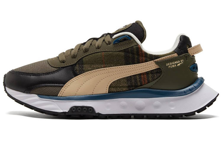 PUMA PUMA Wild Rider Flannel 'Green Blue'