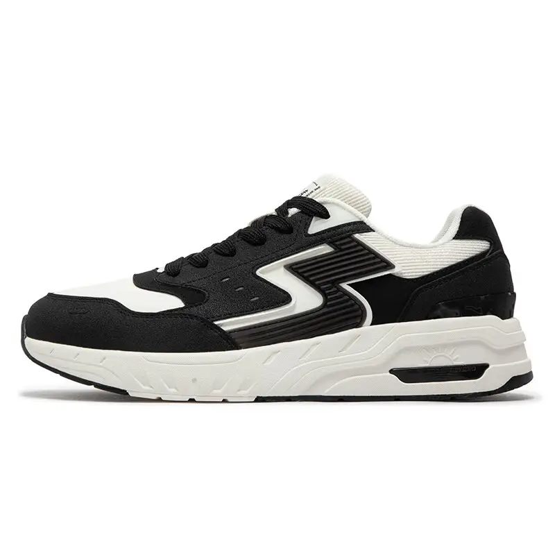 361° Abrasion Resistant Abrasion Resistant Low top Casual Shoes Men's White Black