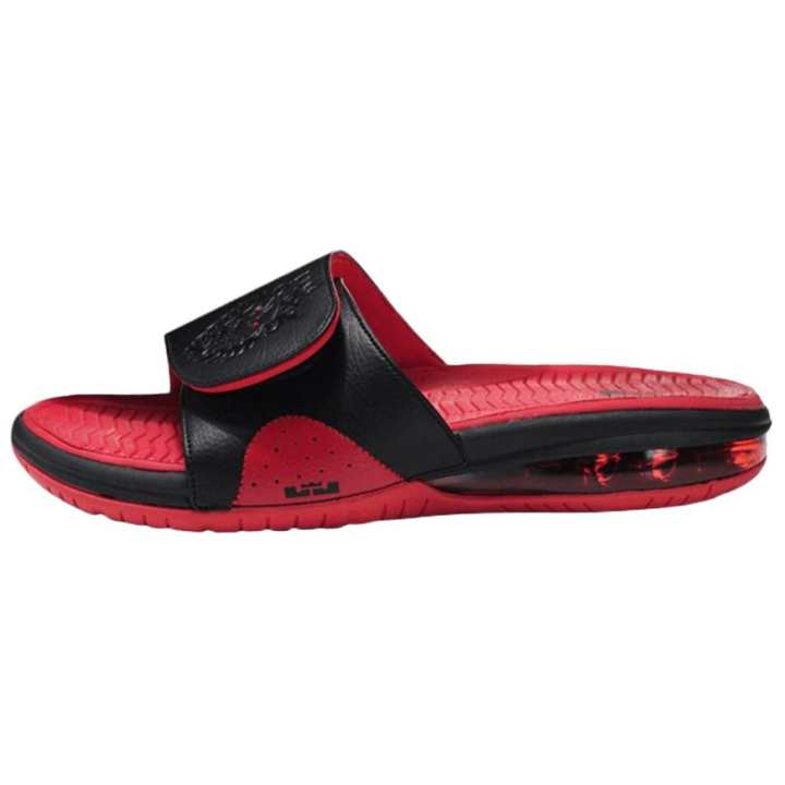 Nike Nike Air LeBron Slide Slippers Men's Red Black