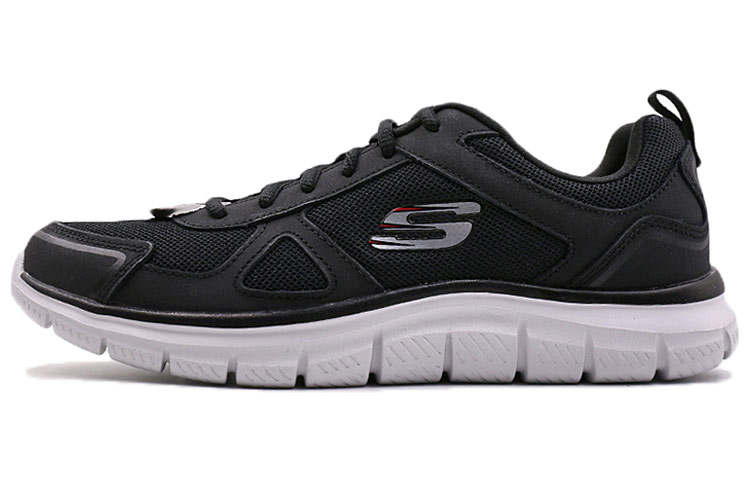 Skechers TRACK Textile, Synthetic Leather Cushioning Abrasion Resistant Breathable