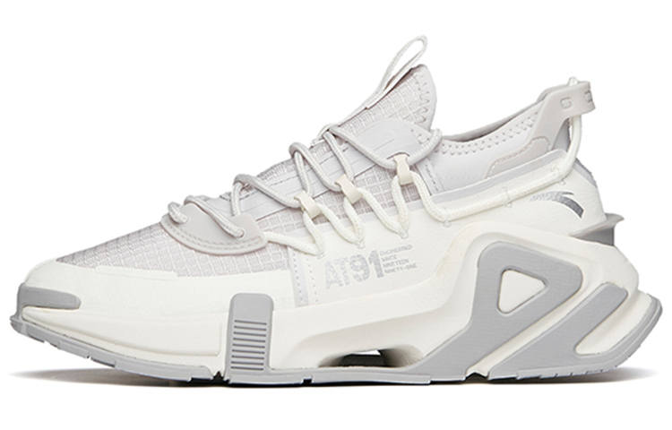 Anta AT91 Synthetic Leather Slip Resistant, Abrasion Resistant, Breathable, Lightweight Low top Chunky Sneakers Women's
