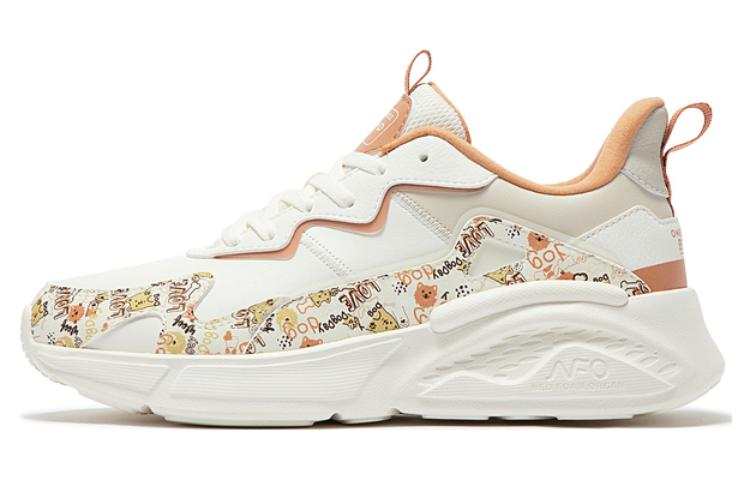 361° Cushioning Low top Casual Shoes Women's White Orange