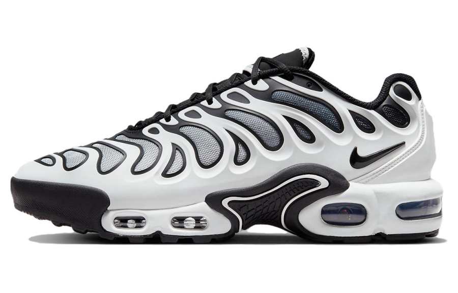 Nike Nike Air Max Plus Drift Abrasion Resistant Breathable Low top Casual Shoes Men's Black White