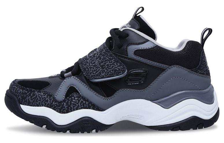 Skechers D'LITES Train Leather Cushioning Abrasion Resistant Cushioning, Wear Resistant Mid top Sports Casual Shoes