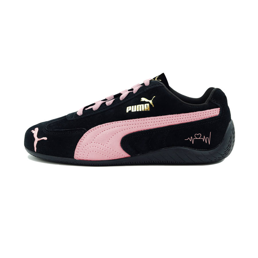 PUMA Speedcat Slip Resistant Balance Low top Casual Shoes Unisex Black Pink
