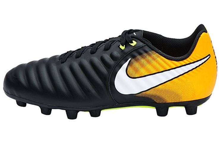 Nike Nike Tiempo Legacy Lace Up HG Hard Ground Leather Cushioning Slip Resistant Abrasion Resistant Soccer Shoes Men's