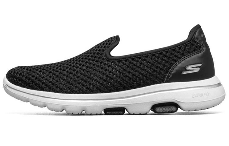Skechers Go Walk 5 Abrasion Resistant Breathable Abrasion Resistant Breathable Low top Casual Shoes Women's Black
