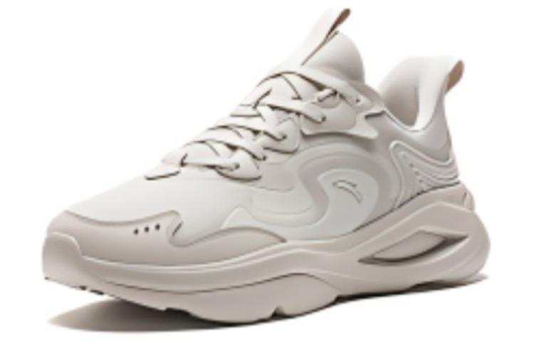 Anta Slip Resistant Abrasion Resistant Low top Casual Shoes Men's Gray